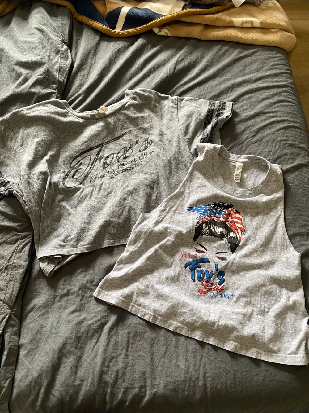 PARKER - FOX’S WOMENS CROP & TANK